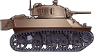 Sideview of M3A3 Stuart